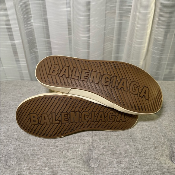 BALENCIAGA PARIS HIGH TOP SNEAKER SIZE 10 IN WHITE - 100% AUTHENTIC - Picture 6 of 6